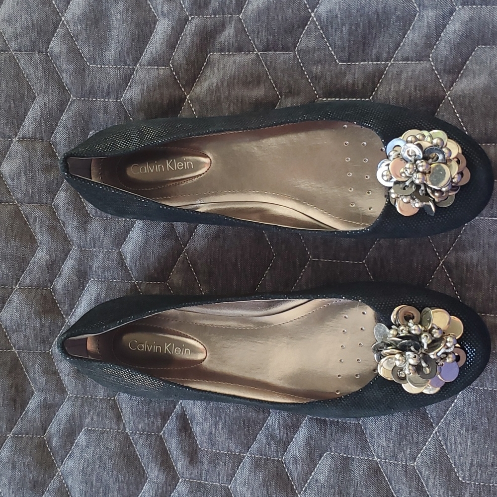 Calvin Klein flats